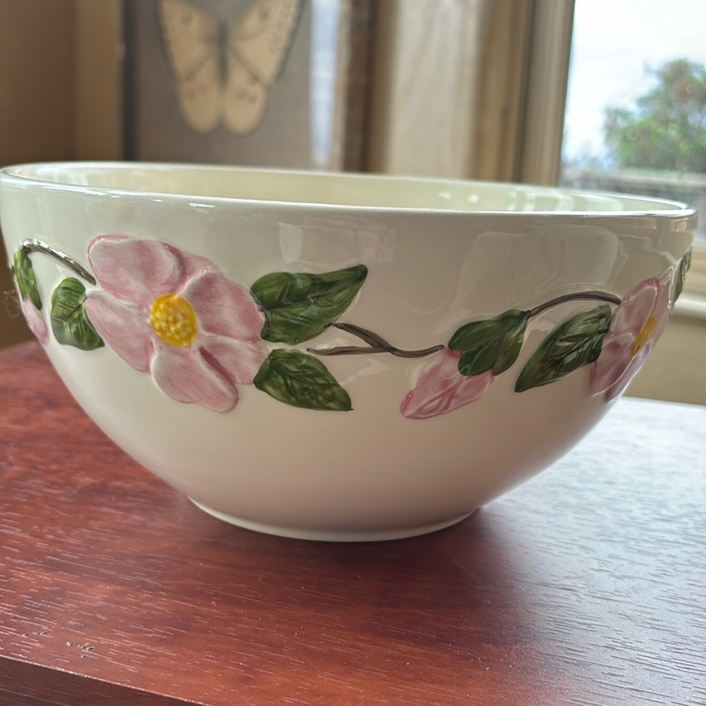 Large Franciscan Desert Rose Bowl